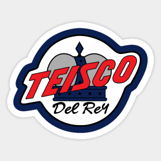 Teisco Del Rey Guitar Bass Sticker